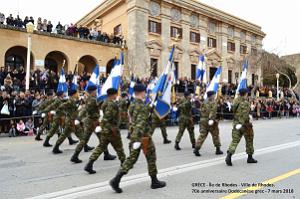 306- Rhodes- Defile Dodecanese grec